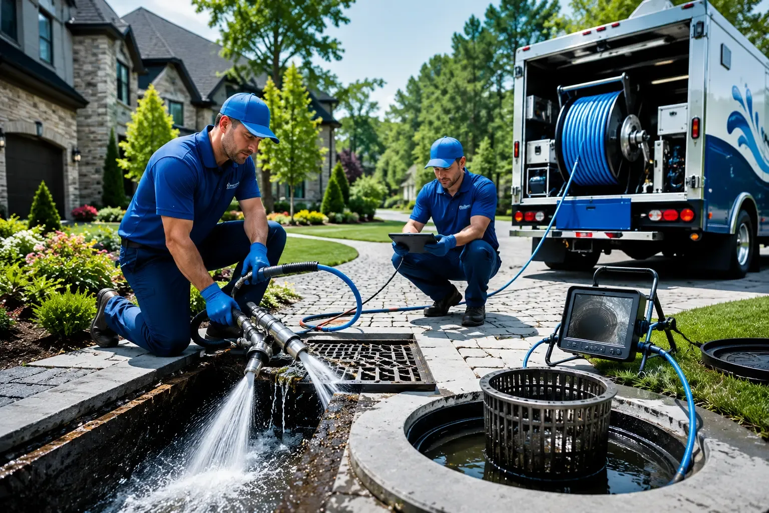Local outdoor drain cleaning professionals in Hamburg, PA