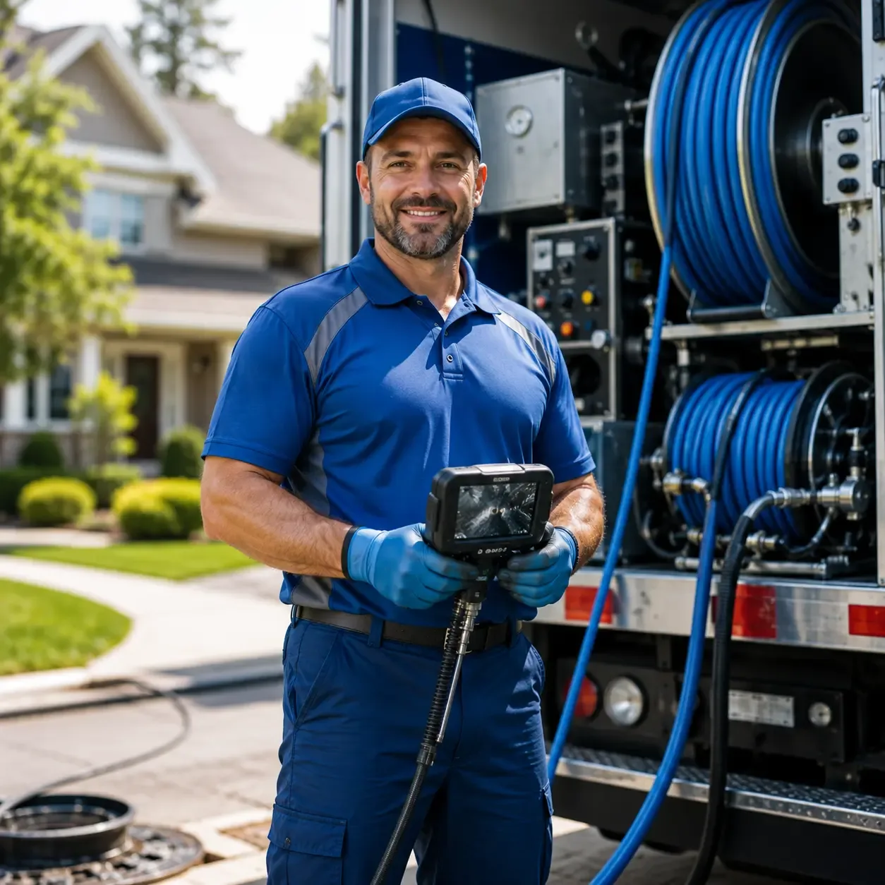 Local outdoor drain cleaning specialists in Hamburg, PA